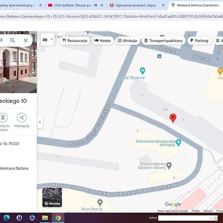 Luksusowy Przy Dworcu Apartamento *