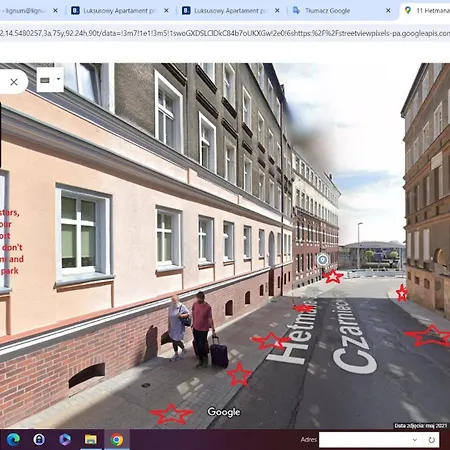 Luksusowy Przy Dworcu Апартаменты *